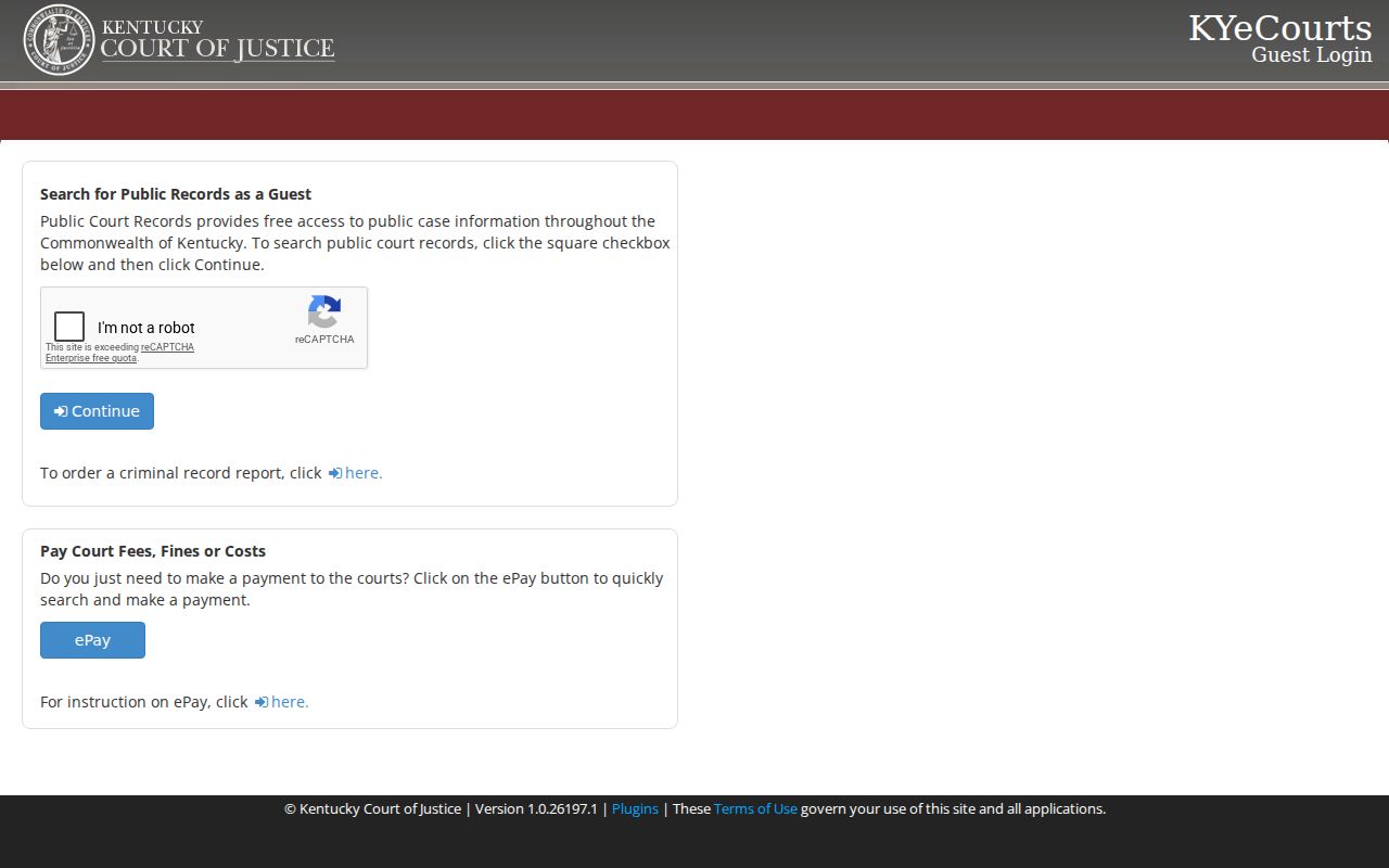 Hopkinsville resident lookup CourtNet guest access